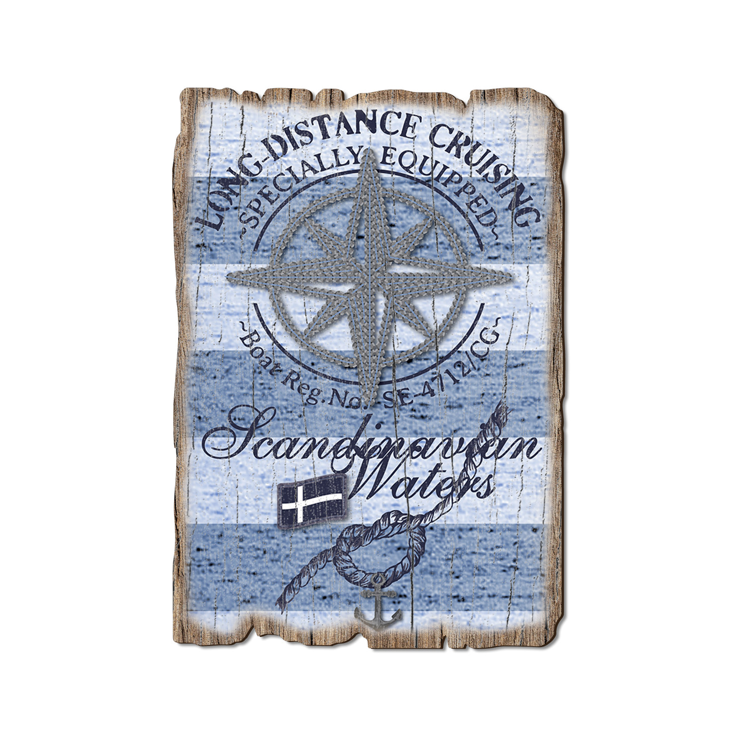 Postcard: Weathered Edge - Long Distance Cruising (Pack of 5)