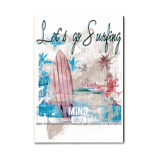 Magnet: Classic Edge - Let's Go Surfing