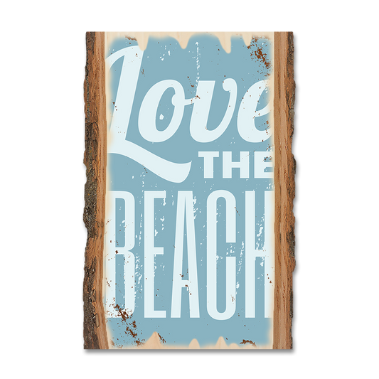 Greeting Card: Live Edge - Love the Beach