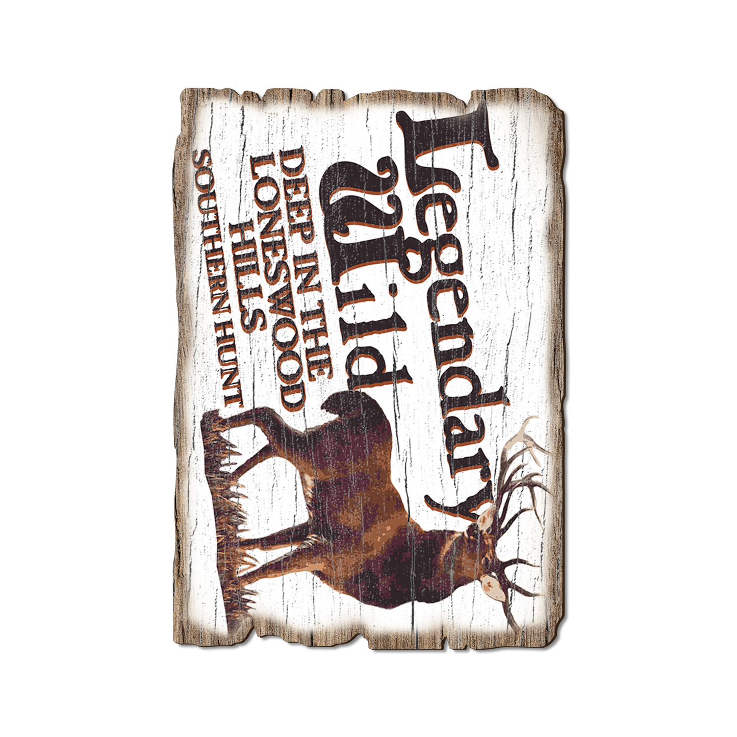 Greeting Card: Weathered Edge - Legendary Wild Hunt