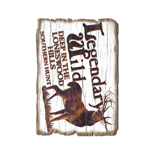 Greeting Card: Weathered Edge - Legendary Wild Hunt