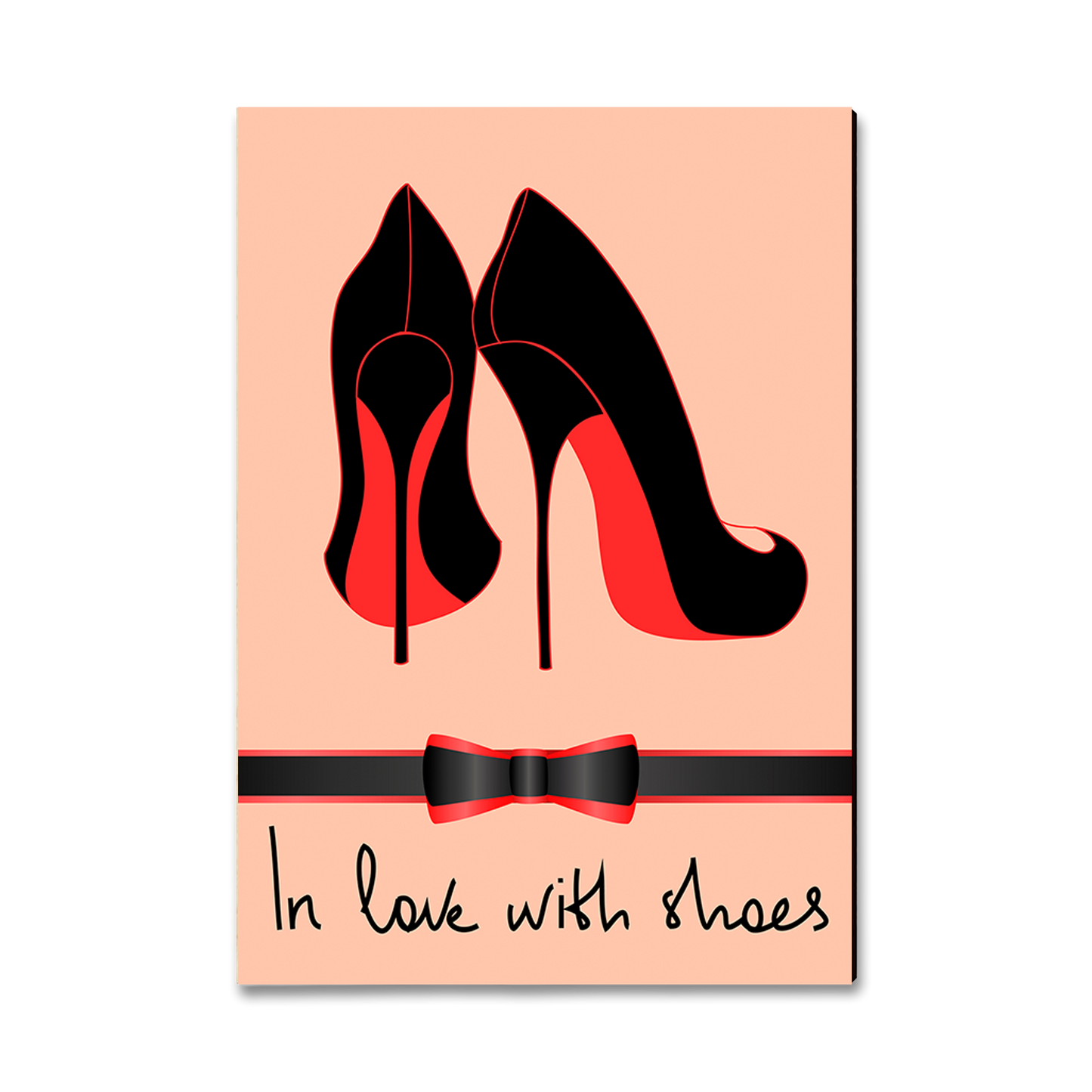 Greeting Card: Classic Edge - In Love With Shoes (Pack of 5)