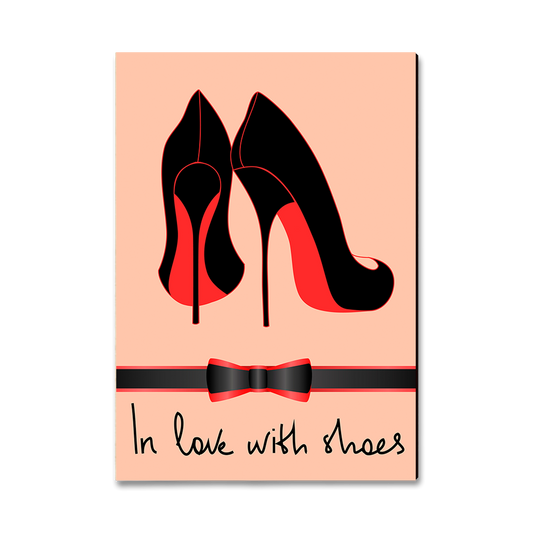Magnet: Classic Edge - In Love With Shoes (Pack of 5)