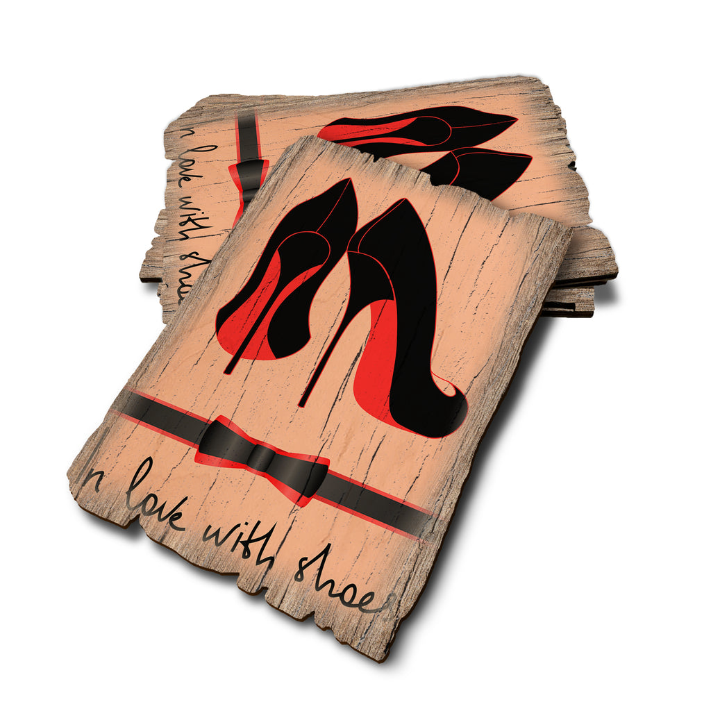 Wind Santa - Weathered Edge Rustic Edge Postcard (5pk // $2.80ea)