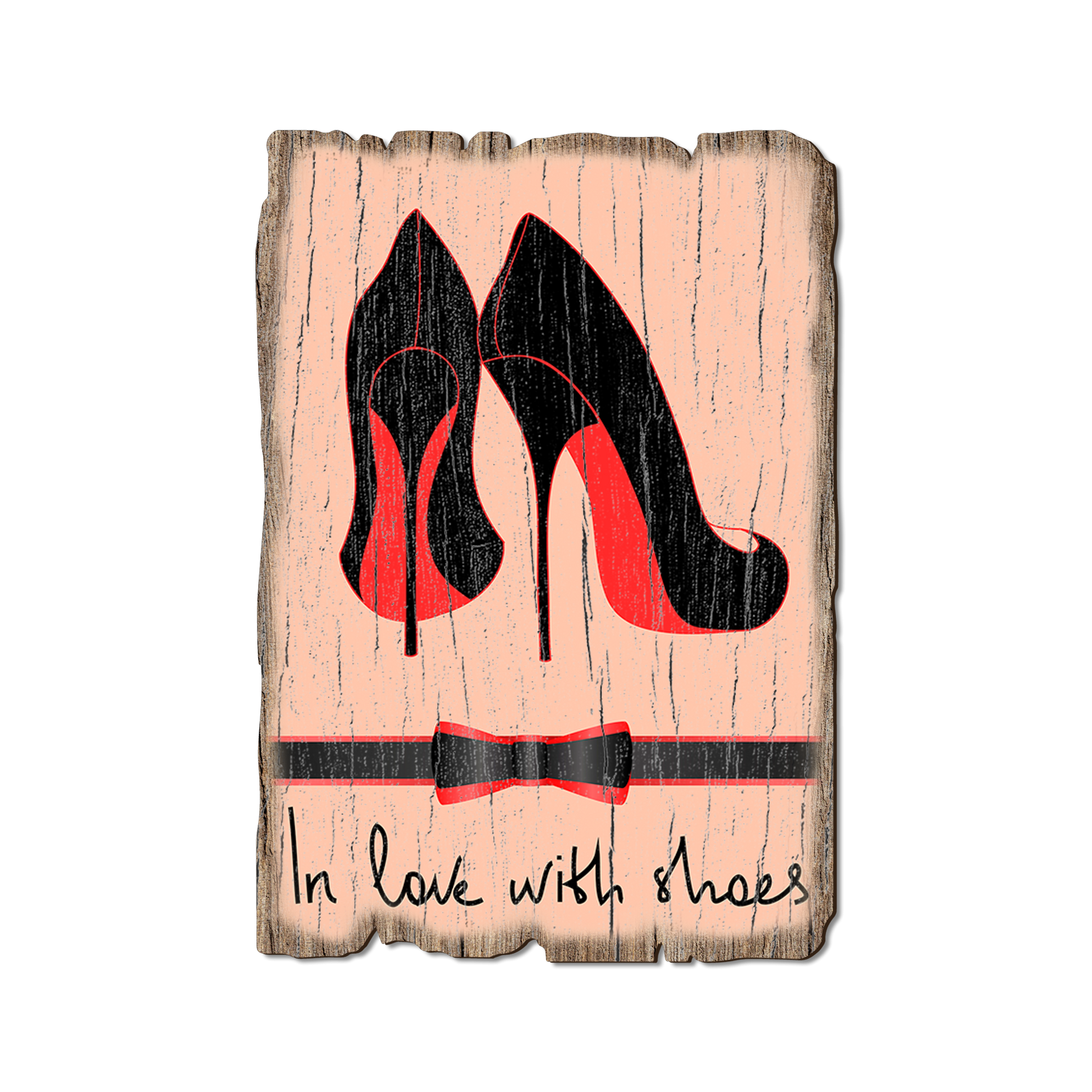 Postcard: Weathered Edge - In Love With Shoes (Pack of 5)