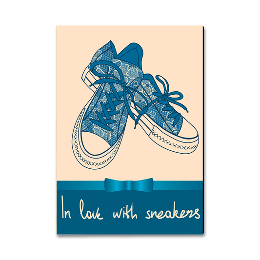 Magnet: Classic Edge - In Love With Sneakers