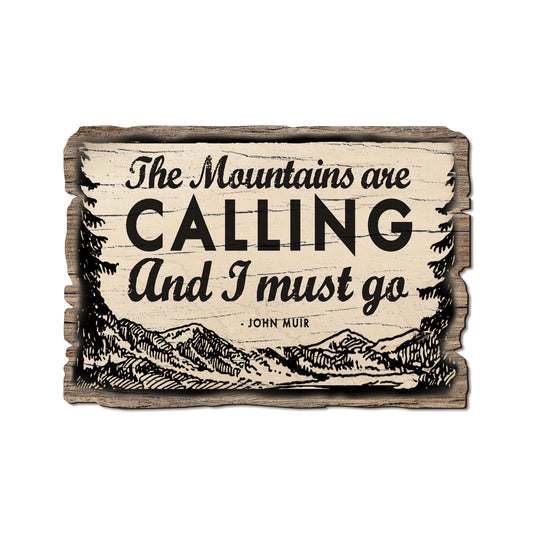The Mountains Are Calling - Rustic Edge Postcards & Magnets Rustic Edge Postcard (5pk // $2.80ea)