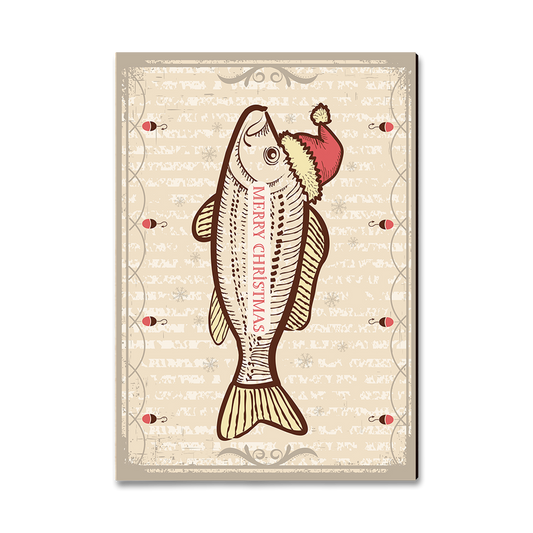 Magnet: Classic Edge - Christmas Fish
