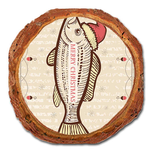 Coaster: Live Edge - Christmas Fish (Pack of 5)
