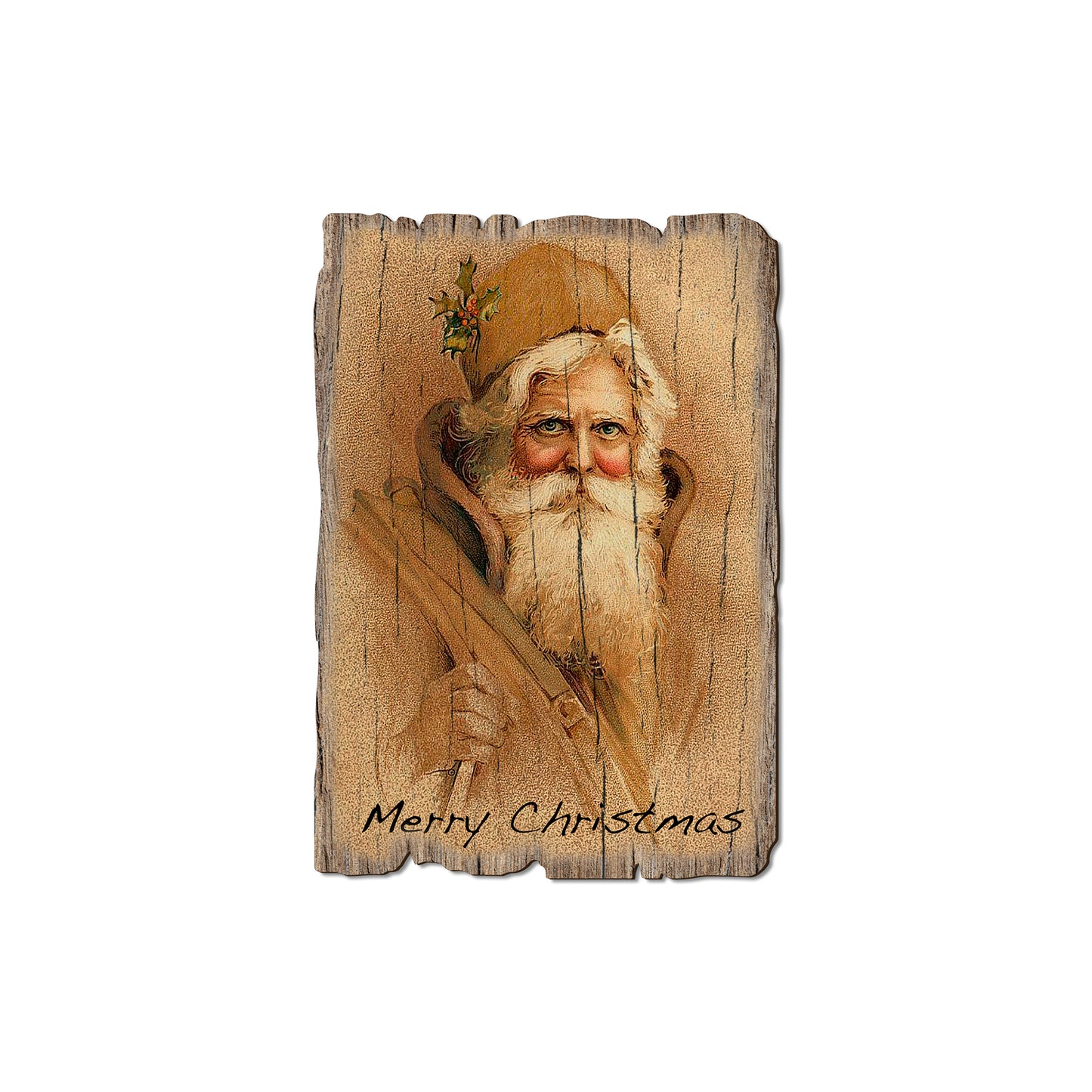 Father Christmas - Rustic Edge Postcards & Magnets Rustic Edge Magnet (5pk // $2.80ea)