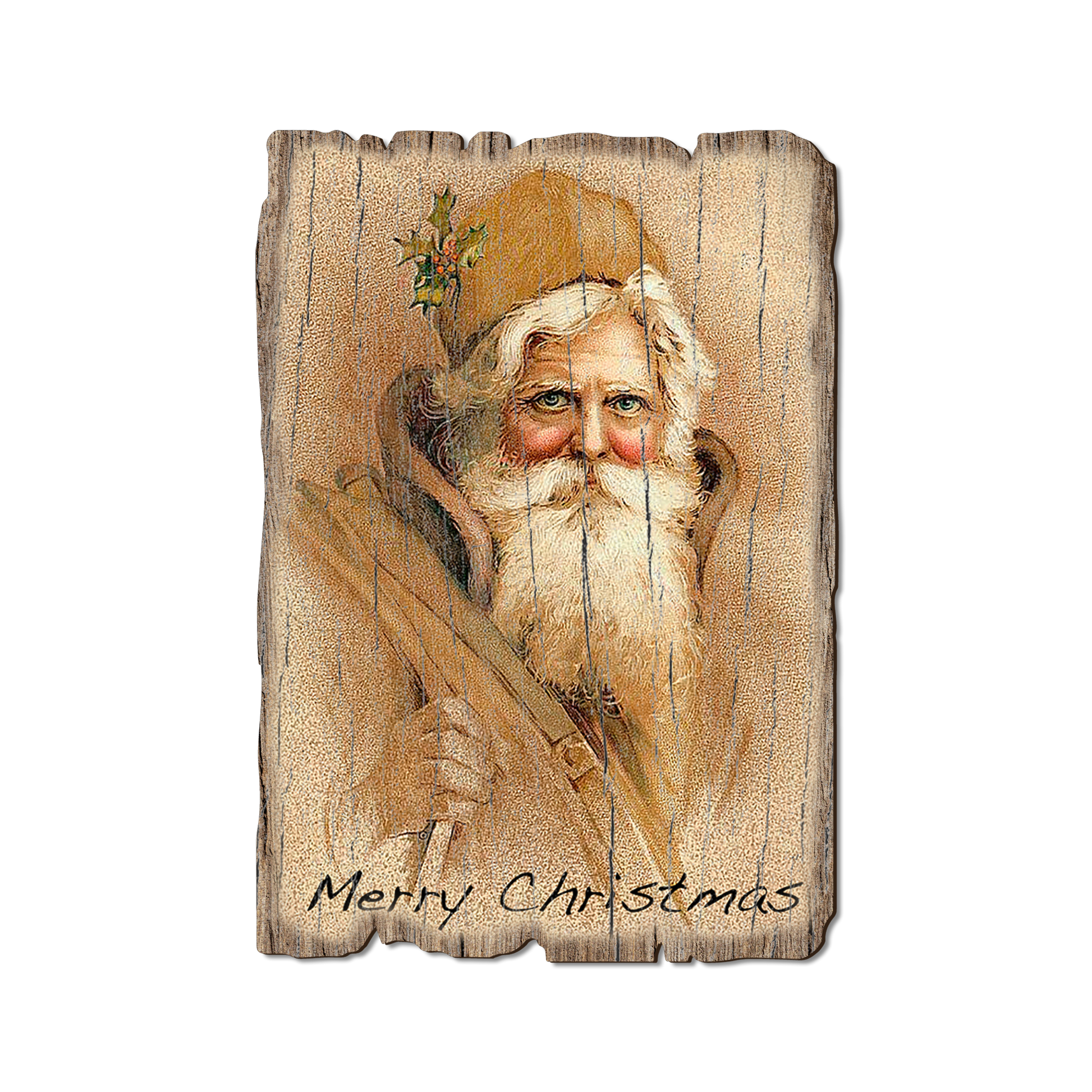 Ornament: Weathered Edge - Father Christmas