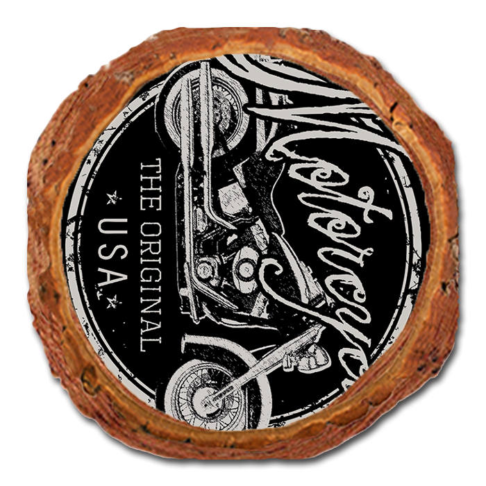Coaster: Live Edge - Motorcycle The Original (Pack of 5)