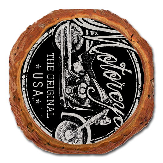 Coaster: Live Edge - Motorcycle The Original (Pack of 5)