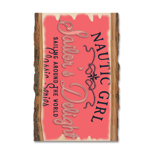 Magnet: Live Edge - Nautical Girl Sailors