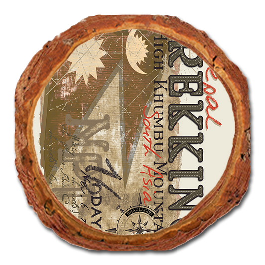 Coaster: Live Edge - Nepal Trekking Mountains