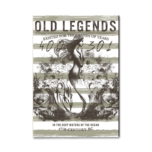Magnet: Classic Edge - Old Legends Mermaid