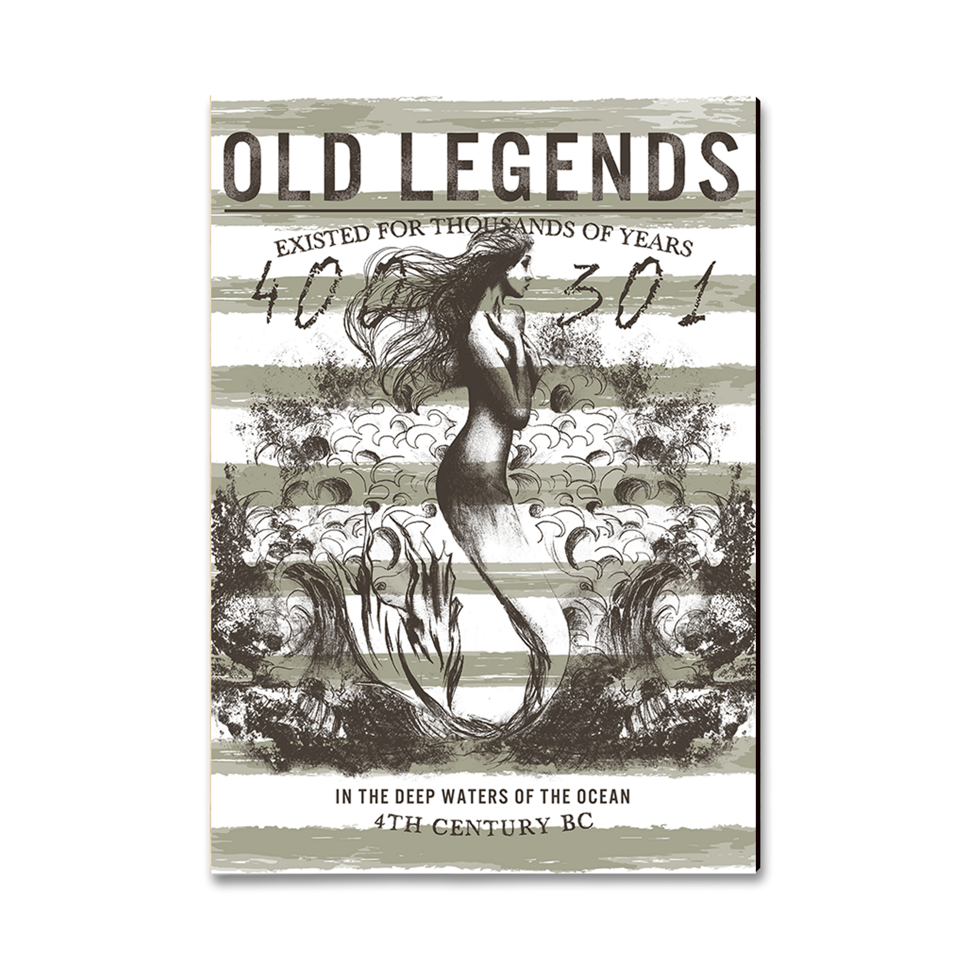 Postcard: Classic Edge - Old Legends Mermaid