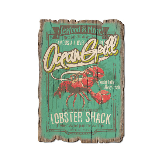 Ocean Lobster Shack - Rustic Edge Postcards & Magnets Rustic Edge Postcard (5pk // $2.80ea)
