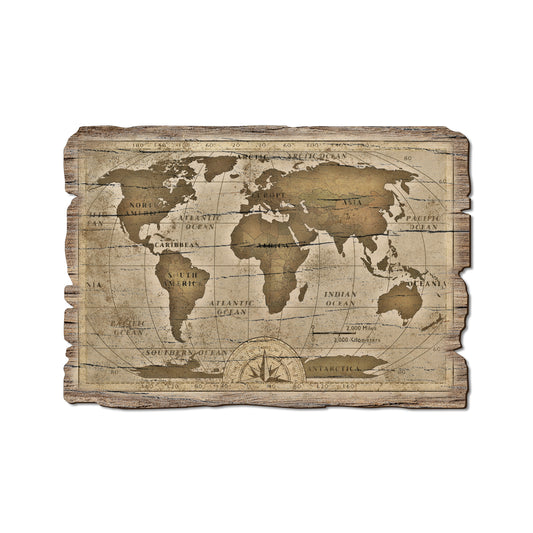 Old World Map - Rustic Edge Postcards & Magnets Rustic Edge Postcard (5pk // $2.80ea)