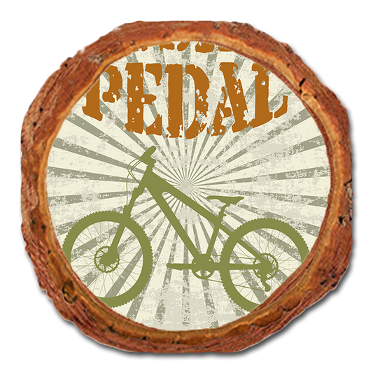 Coaster: Live Edge - Push A Pedal (Pack of 5)