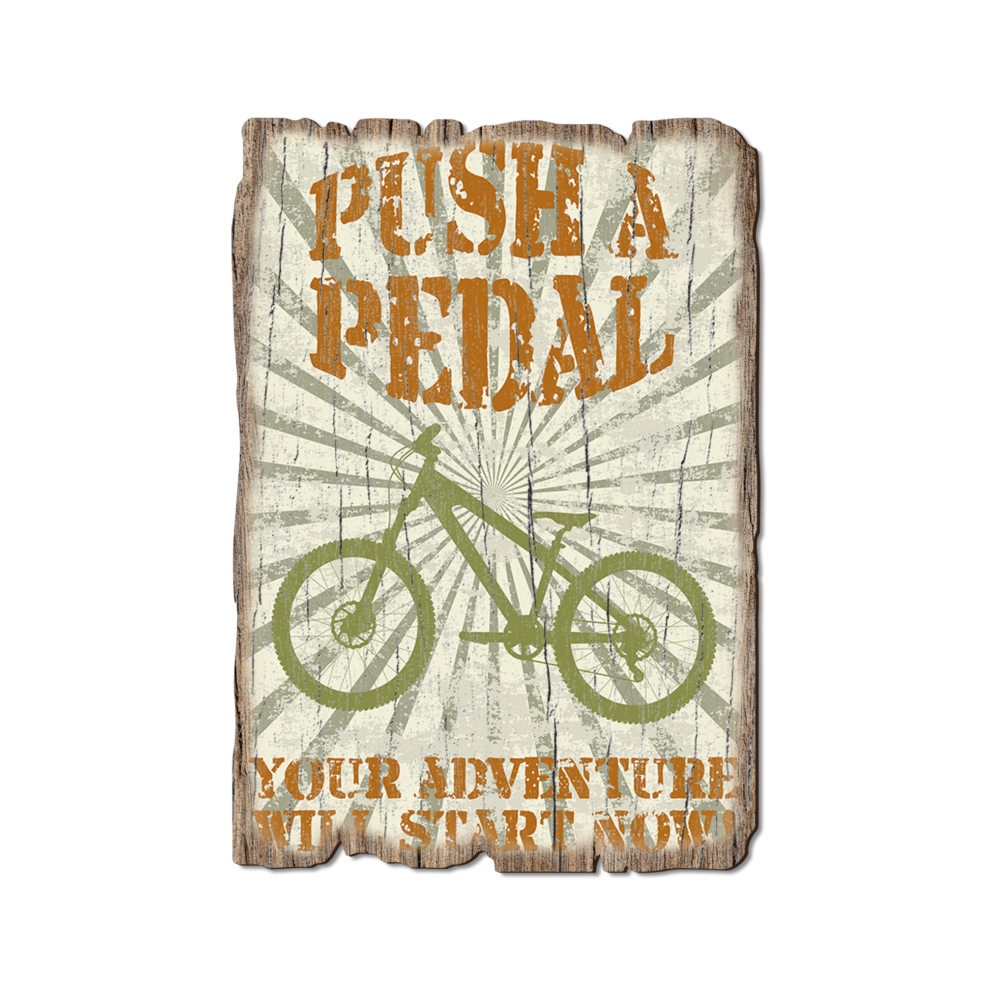 Ornament: Weathered Edge - Push A Pedal (Pack of 5)