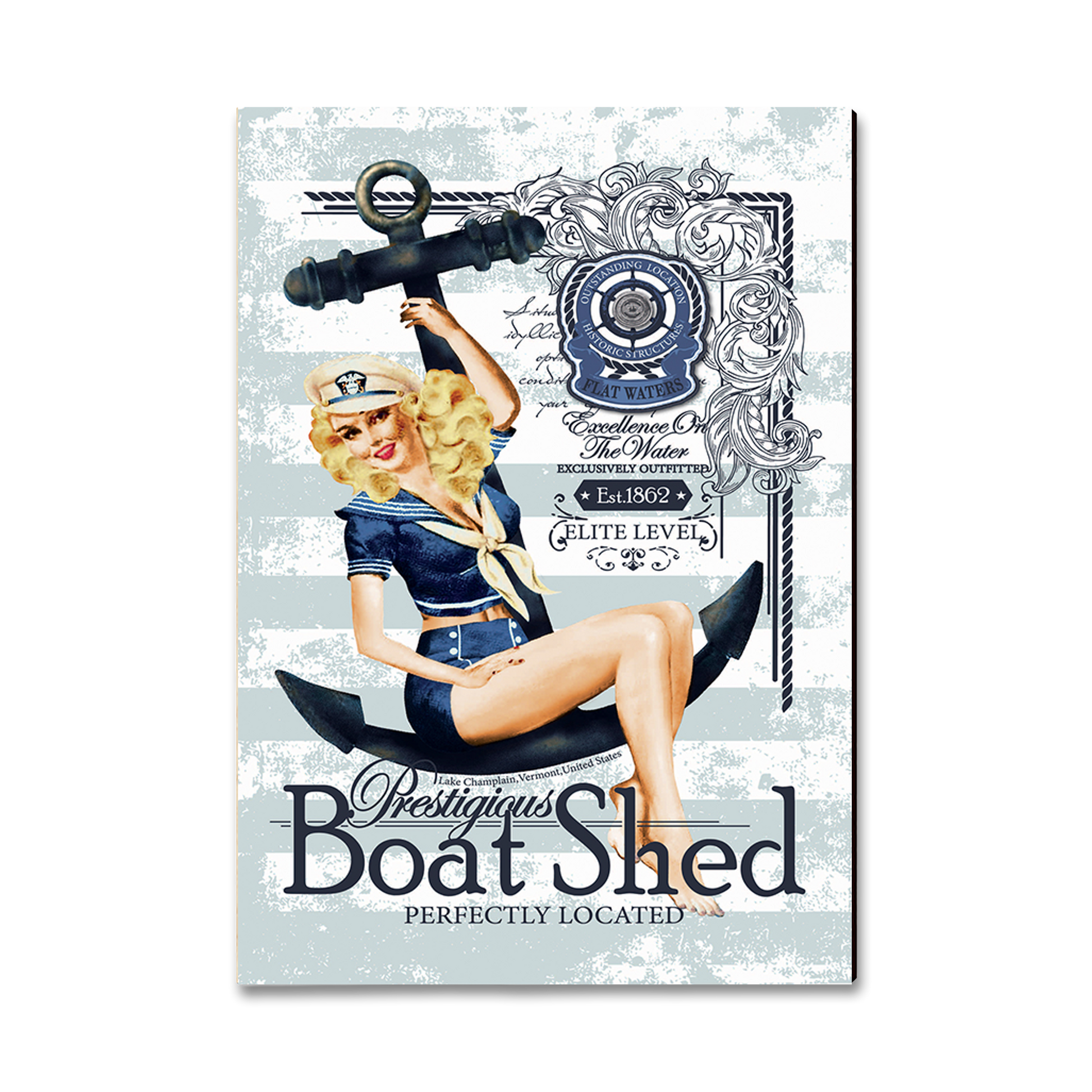 Magnet: Classic Edge - Prestigious Boat Shed