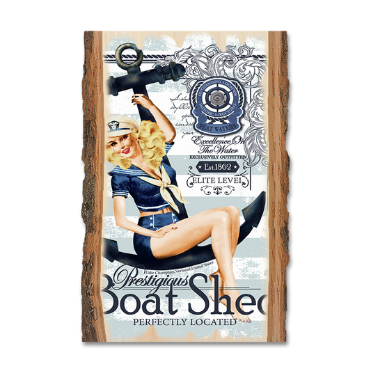 Magnet: Live Edge - Prestigious Boat Shed