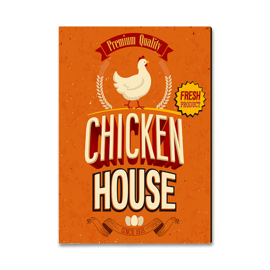 Magnet: Classic Edge - Chicken House