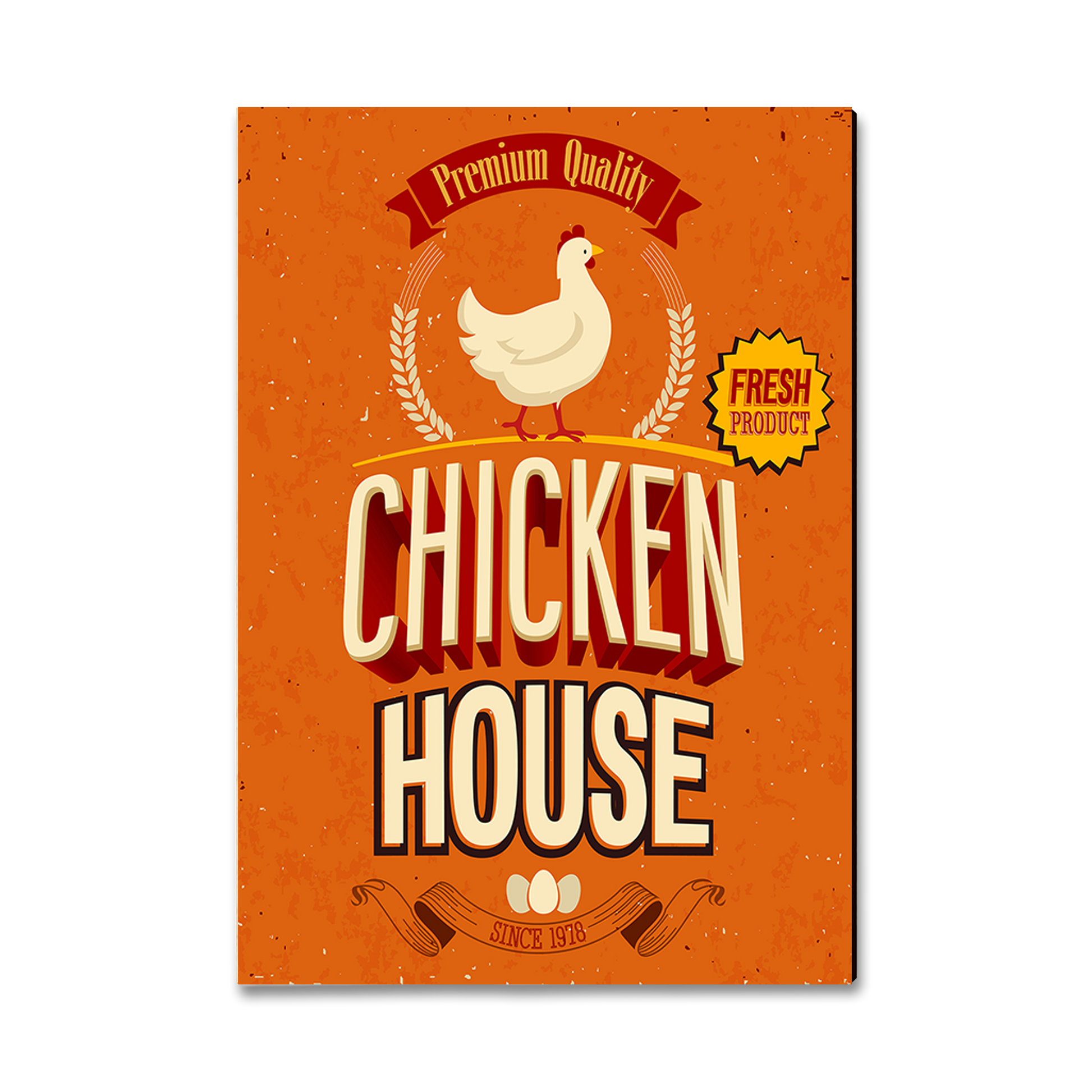 Postcard: Classic Edge - Chicken House