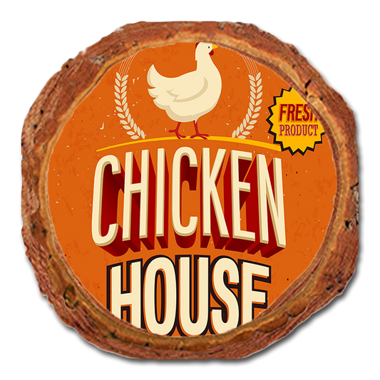 Coaster: Live Edge - Chicken House (Pack of 5)