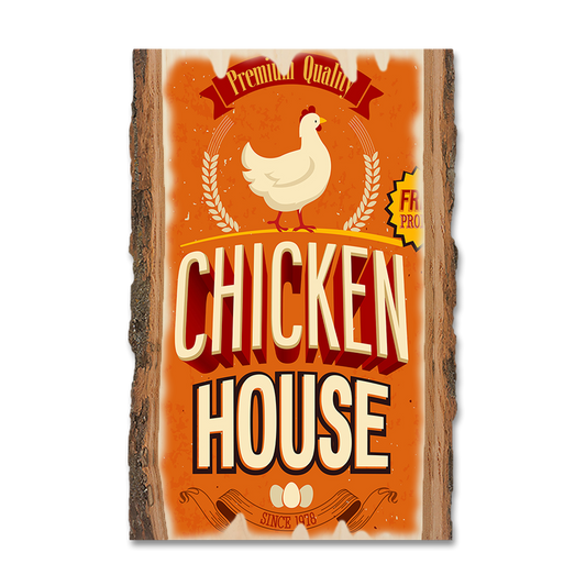 Magnet: Live Edge - Chicken House