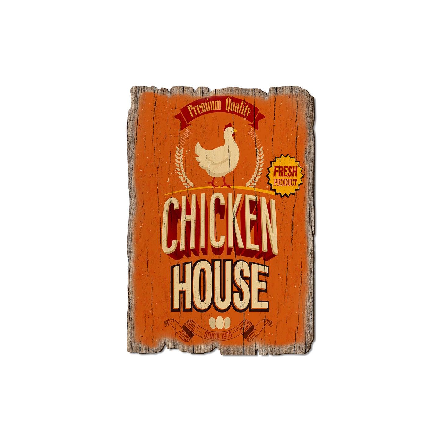 Chicken House - Rustic Edge Postcards & Magnets Rustic Edge Magnet (5pk // $2.80ea)