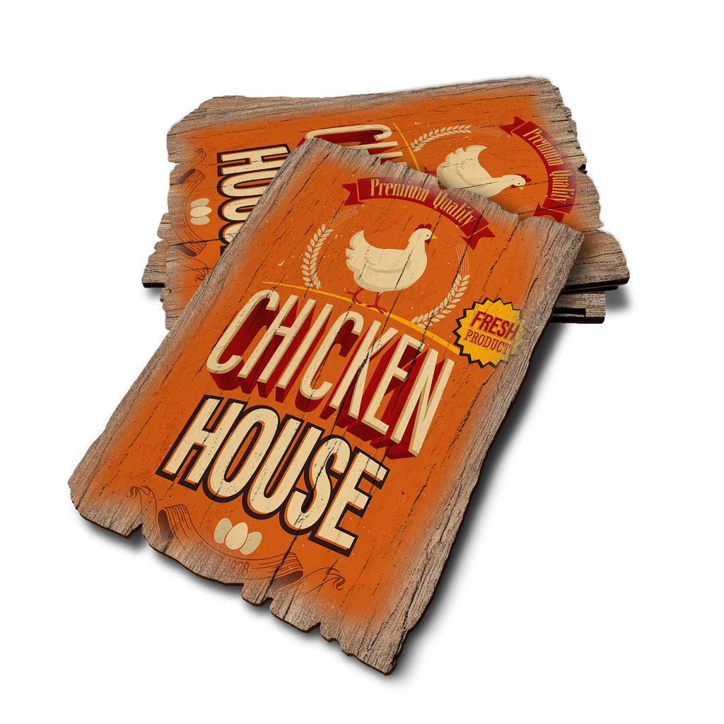 Chicken House - Weathered Edge Rustic Edge Postcard (5pk // $2.80ea)