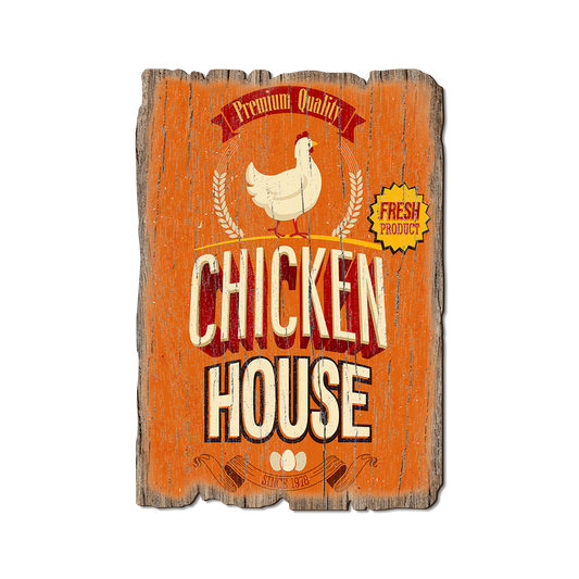 Greeting Card: Weathered Edge - Chicken House (Pack of 5)