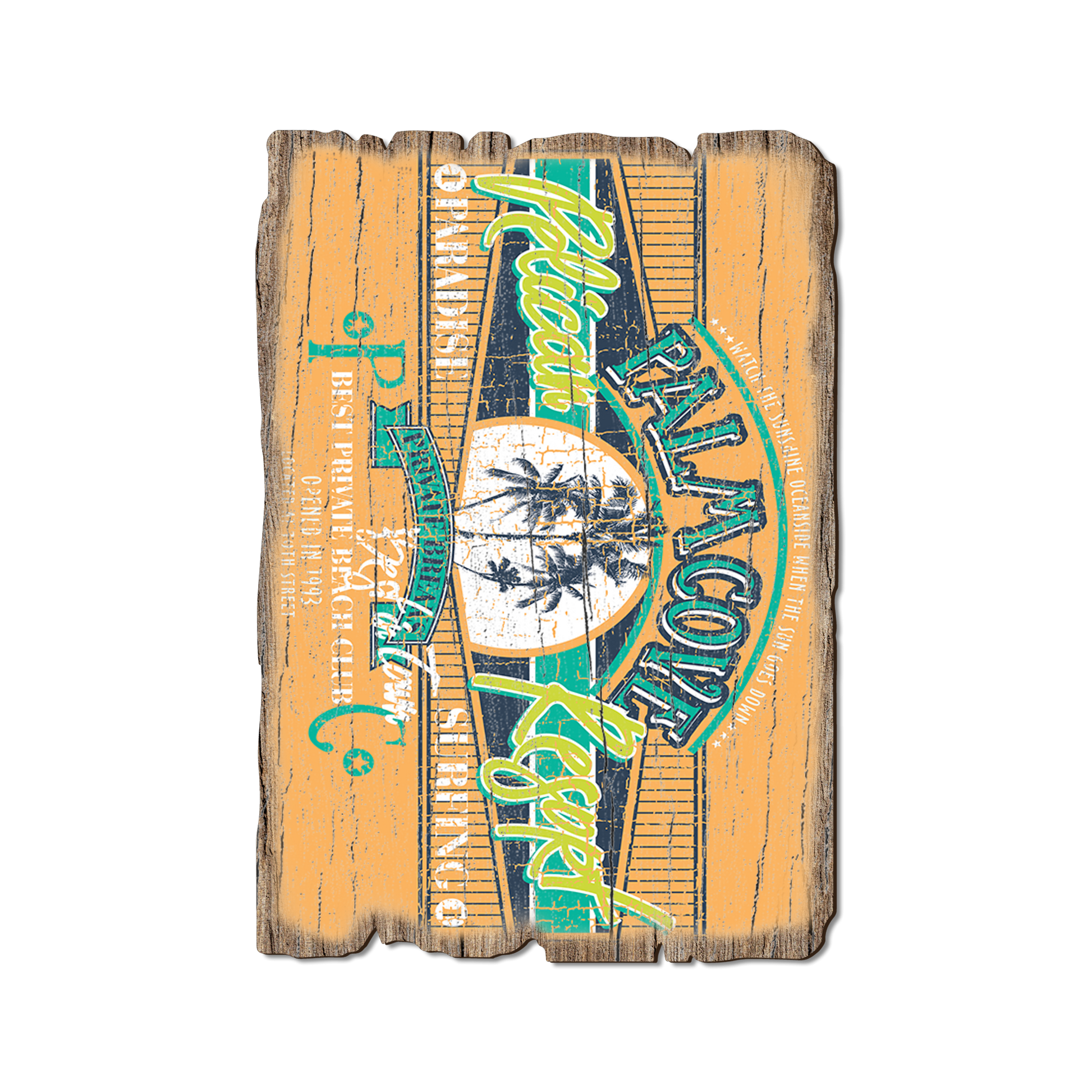 Postcard: Weathered Edge - Palm Cove Resort (Pack of 5)