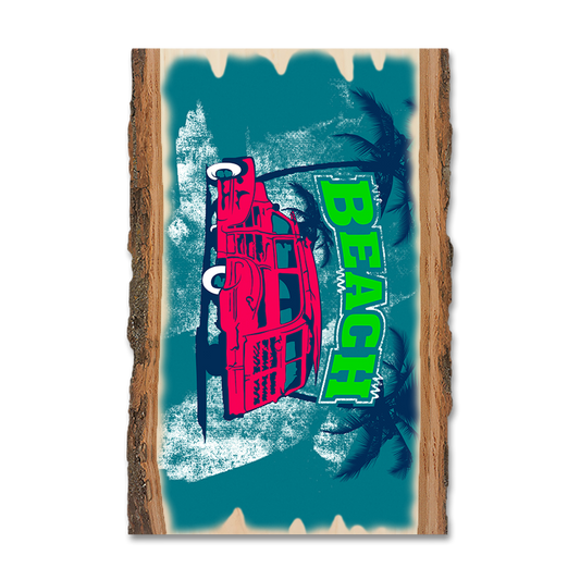 Magnet: Live Edge - Red Beach Woodie