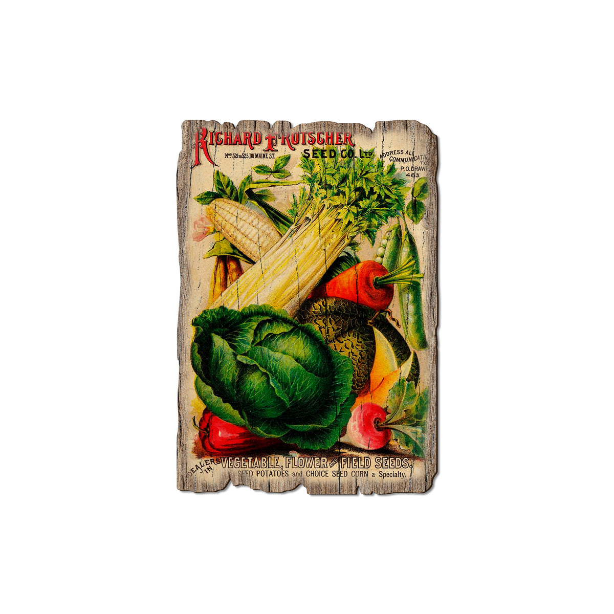 Richard Frotscher - Rustic Edge Postcards & Magnets Rustic Edge Magnet (5pk // $2.80ea)
