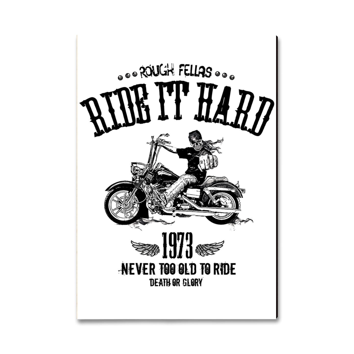 Ornament: Classic Edge - Ride It Hard