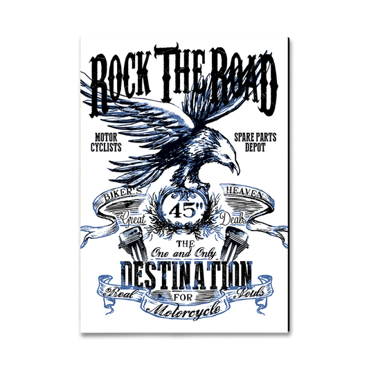 Greeting Card: Classic Edge - Rock The Road
