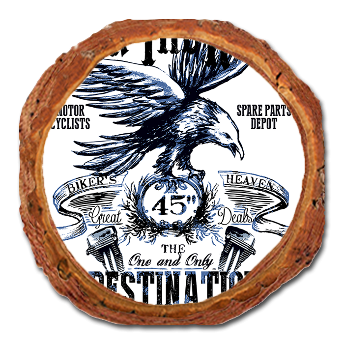 Coaster: Live Edge - Rock The Road (Pack of 5)