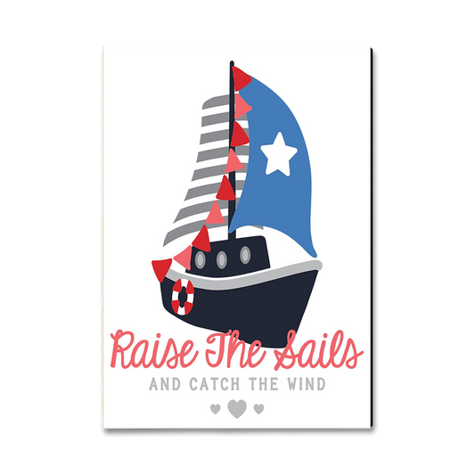 Greeting Card: Classic Edge - Raise The Sails