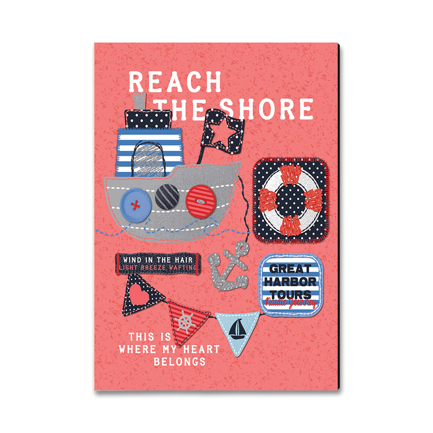 Greeting Card: Classic Edge - Reach The Shore