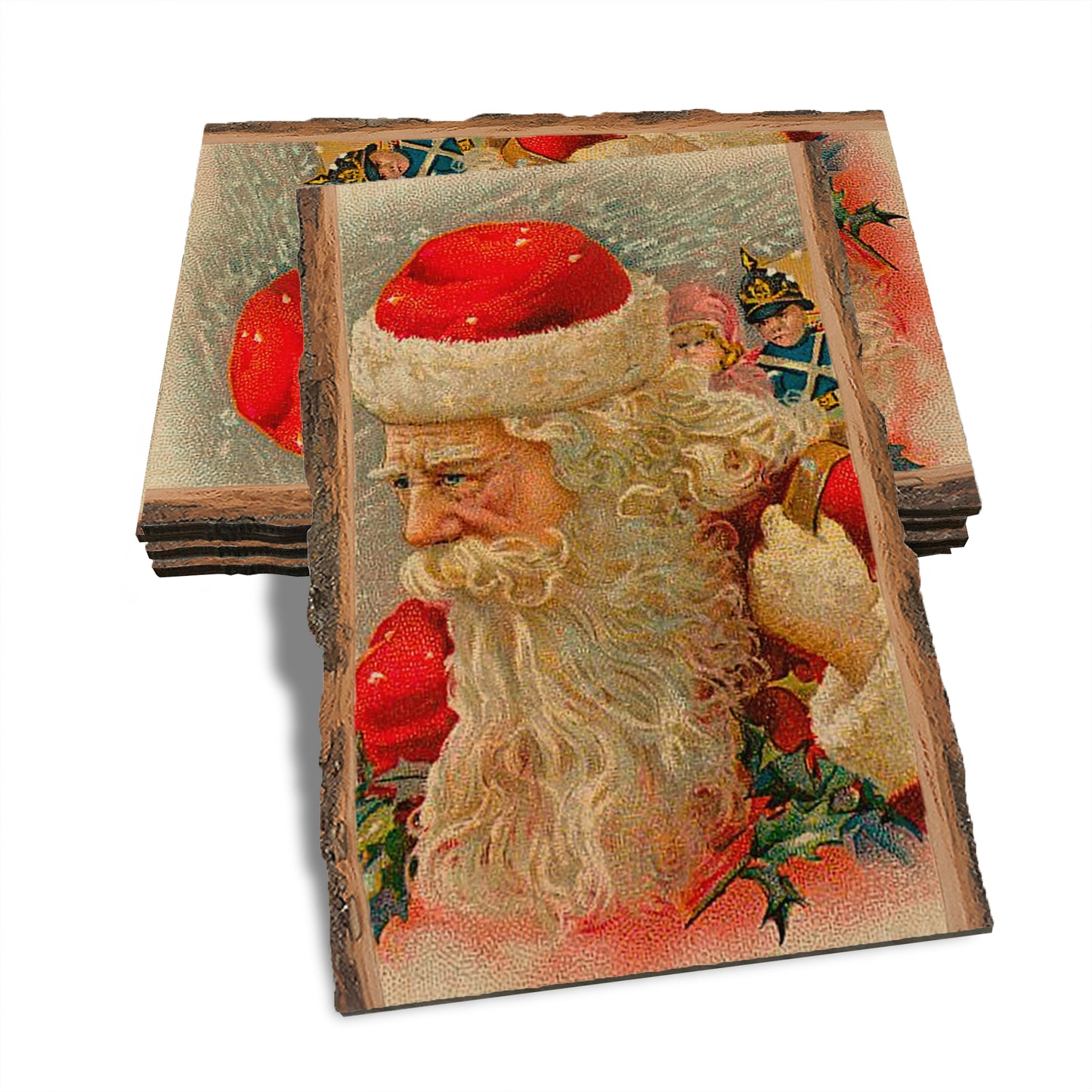 Wind Santa - Holiday - Live Edge Live Edge Postcard (5pk // $2.80ea)