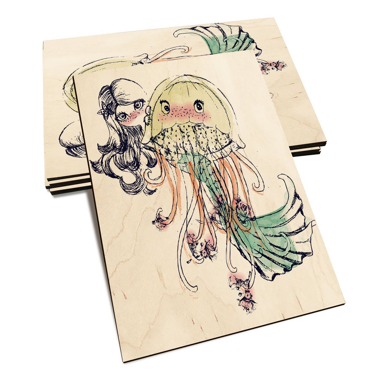 Sweetly & Jelly - Classic Edge Classic Edge Postcard (5pk // $2.80ea)