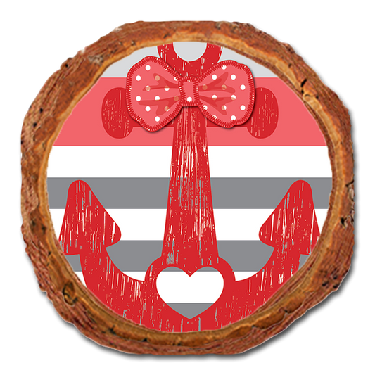 Coaster: Live Edge - Sail Away With (Pack of 5)
