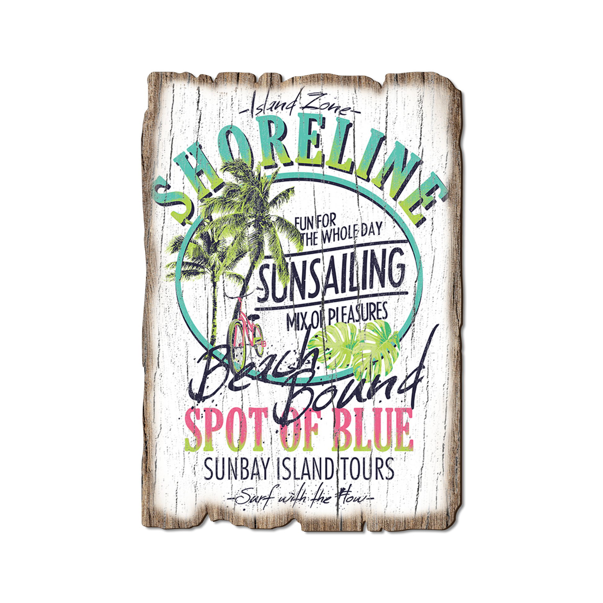 Ornament: Weathered Edge - Shoreline Beach Bound