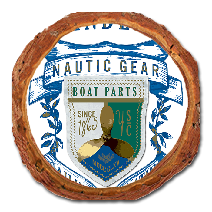 Coaster: Live Edge - Ship Chandlery Gear (Pack of 5)