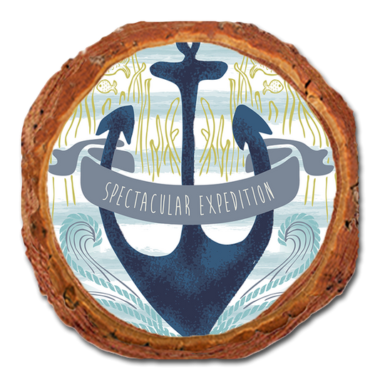 Coaster: Live Edge - Spectacular Expedition Anchor (Pack of 5)
