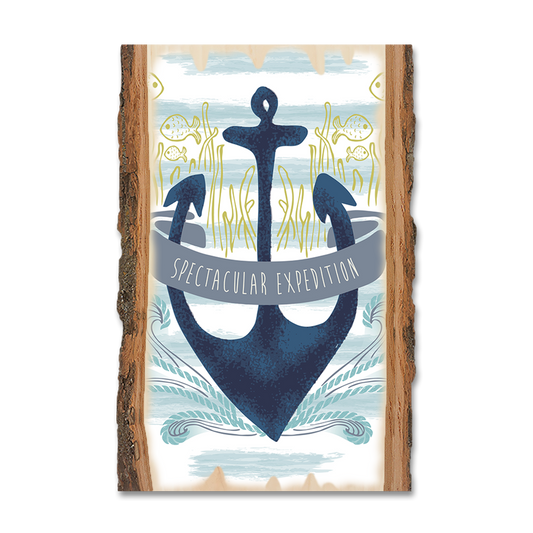 Magnet: Live Edge - Spectacular Expedition Anchor