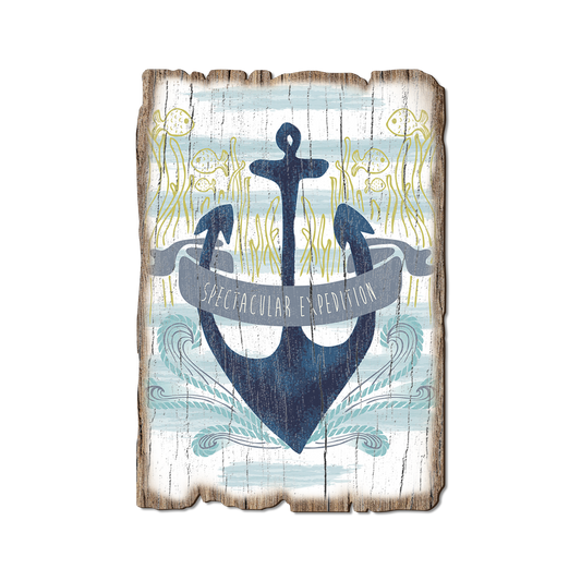 Greeting Card: Weathered Edge - Spectacular Expedition Anchor (Pack of 5)